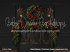 Black Beauty Christmas Queen Headboard (CC)