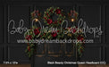 Black Beauty Christmas Queen Headboard (CC)