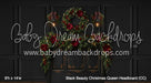Black Beauty Christmas Queen Headboard (CC)