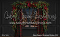 Black Beauty Christmas Window (CC)