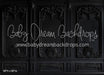 Black Gothic Molding Wall (WM)