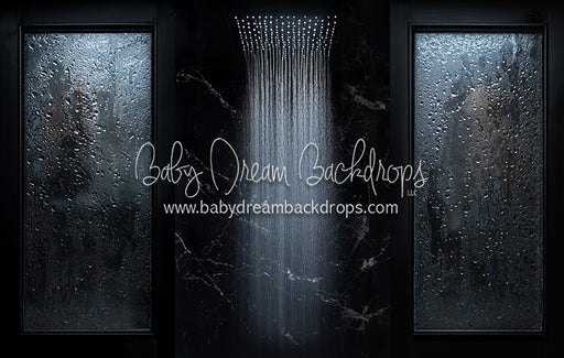 Black Marble Shower (CC)