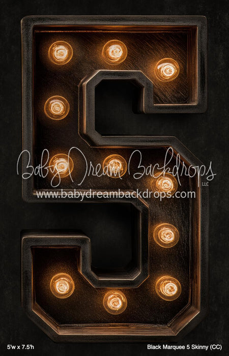 Black Marquee 5 Skinny (CC)