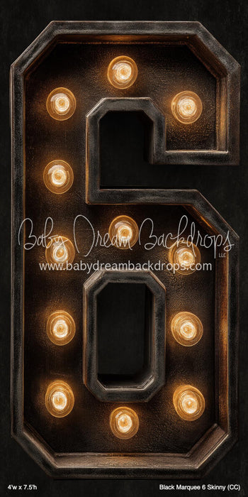 Black Marquee 6 Skinny (CC)