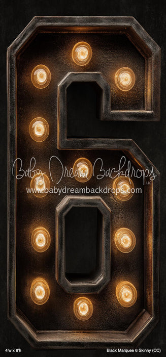 Black Marquee 6 Skinny (CC)