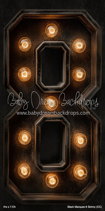 Black Marquee 8 Skinny (CC)