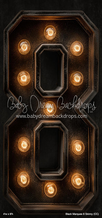 Black Marquee 8 Skinny (CC)