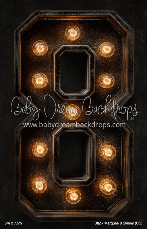 Black Marquee 8 Skinny (CC)