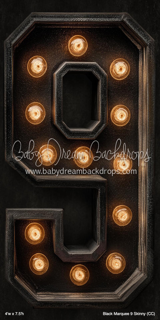 Black Marquee 9 Skinny (CC)