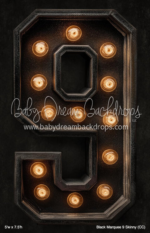 Black Marquee 9 Skinny (CC)