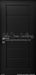 Black Modern Door SKINNY 2  Flipped (MD)