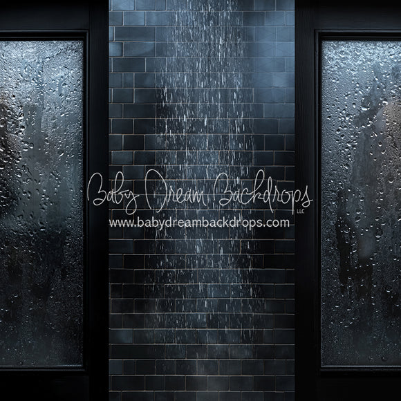 X Drop Black Steam Shower (CC)