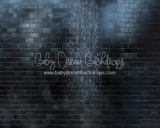 Black Steam Shower Tile (CC)
