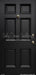 Black Traditional Door SKINNY (MD)