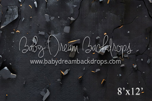 Black Wall Dino Fabric Floor (VR)