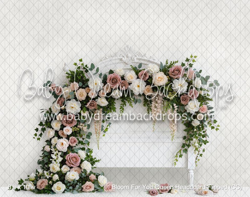 Bloom For You Queen Headboard Flipped (CC)