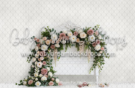 Bloom For You Queen Headboard Flipped (CC)
