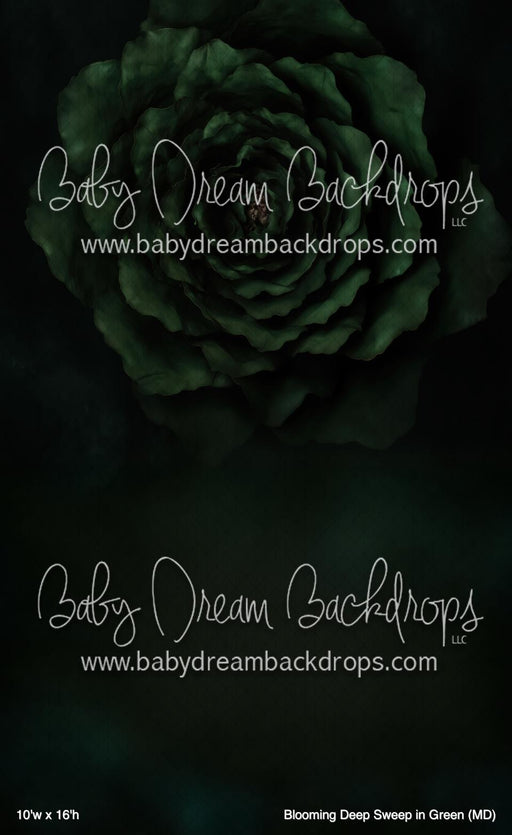 Blooming Deep Sweep in Green (MD)