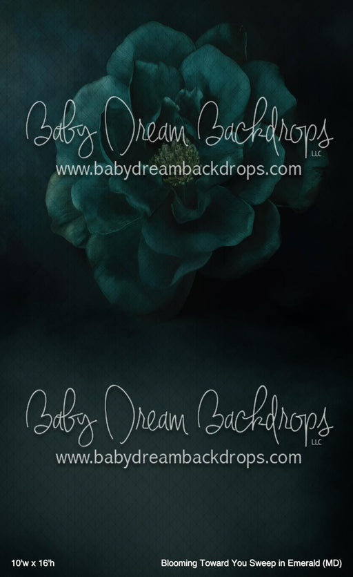 Blooming Toward You Sweep in Emerald (MD)