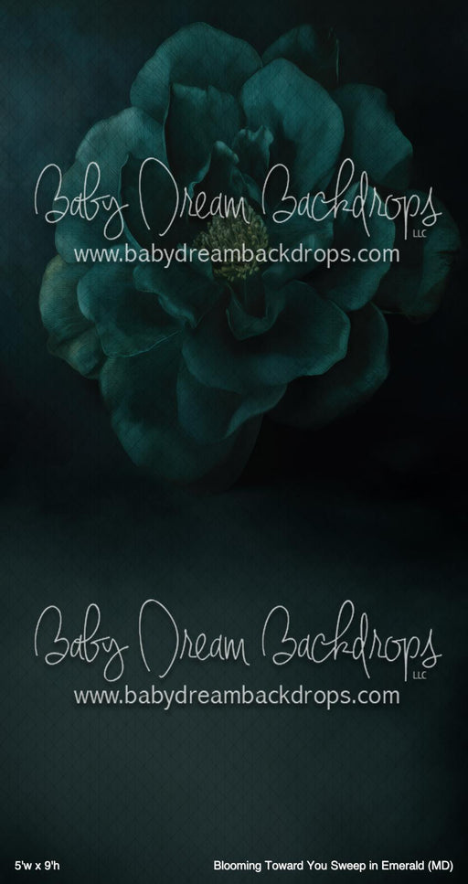 Blooming Toward You Sweep in Emerald (MD)