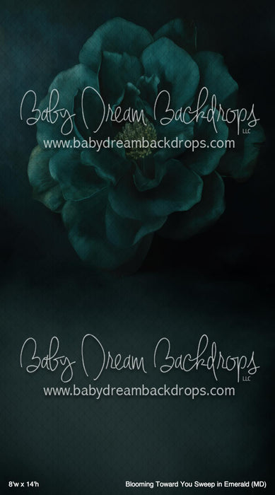 Blooming Toward You Sweep in Emerald (MD)