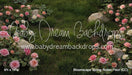 Bloomscape Spring Roses Fabric Floor (CC)