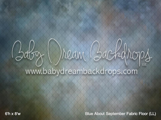 Blue About September Fabric Floor (LL)