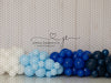 Blue Balloon Garland Fabric Floor (JE)