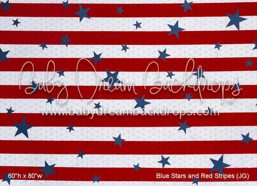 Blue Stars and Red Stripes (JG)