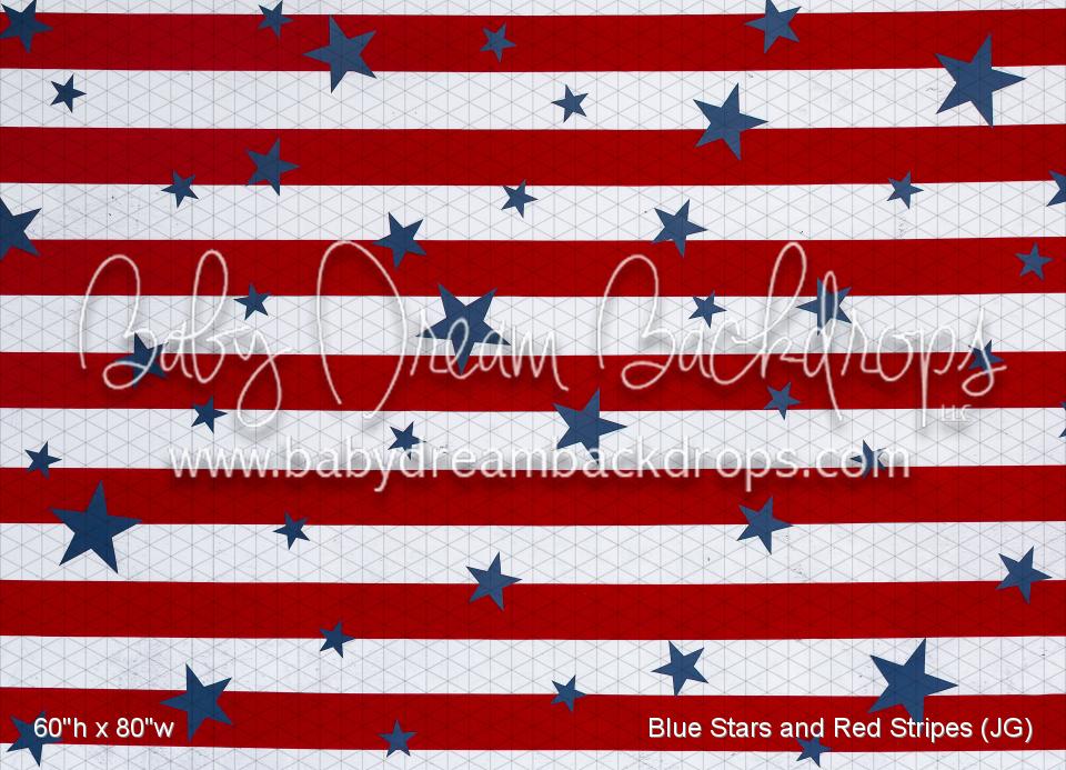 Blue Stars and Red Stripes (JG)