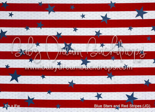 Blue Stars and Red Stripes (JG)