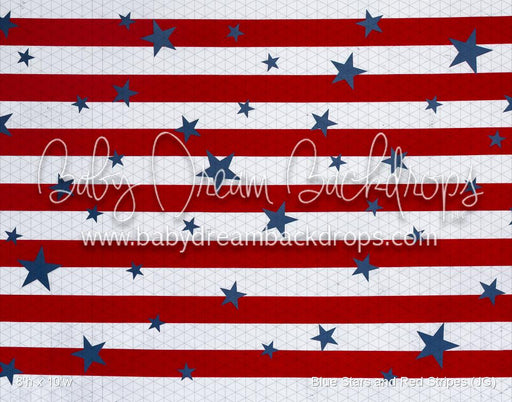 Blue Stars and Red Stripes (JG)
