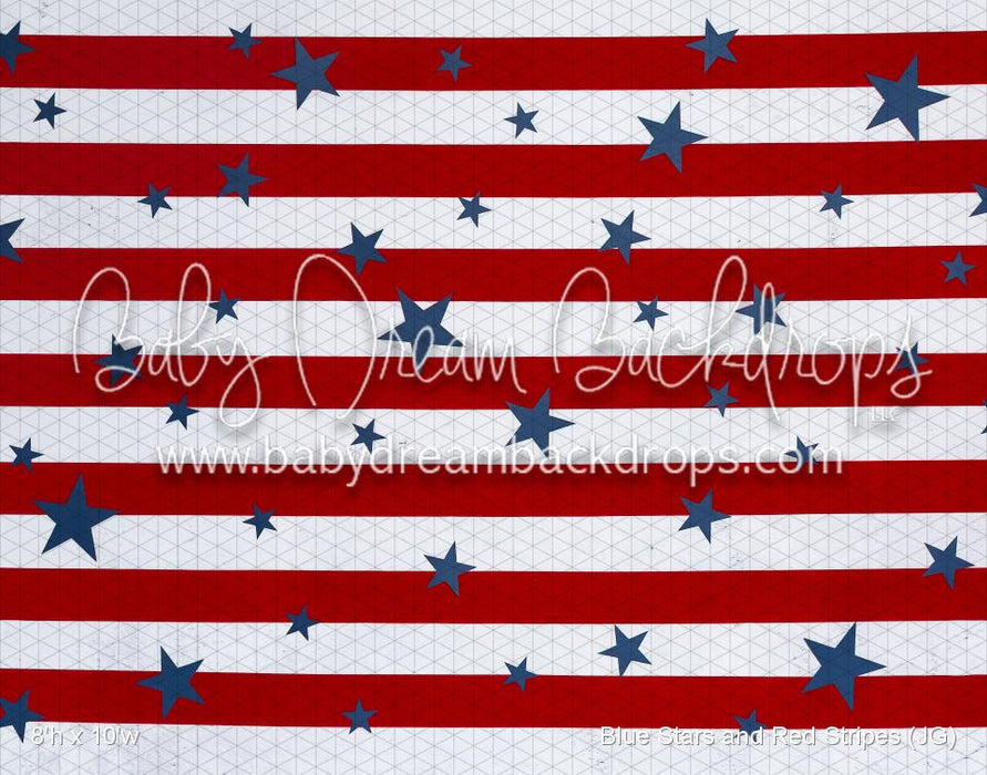 Blue Stars and Red Stripes (JG)