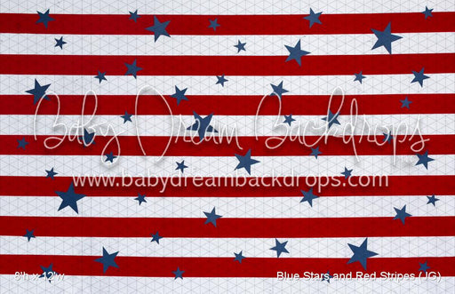Blue Stars and Red Stripes (JG)