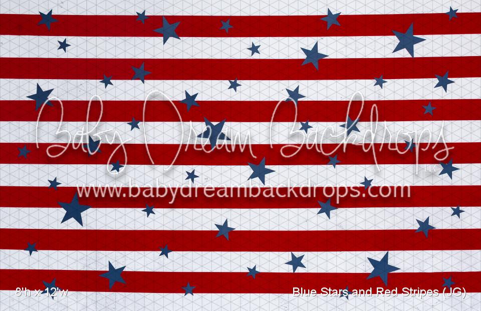Blue Stars and Red Stripes (JG)