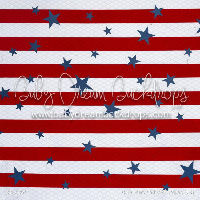 Blue Stars and Red Stripes (JG)