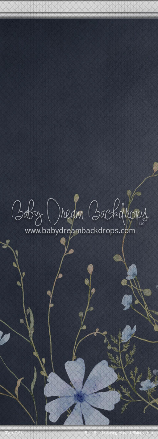 Blue Suede Spring Mural 1 Skinny (HL)