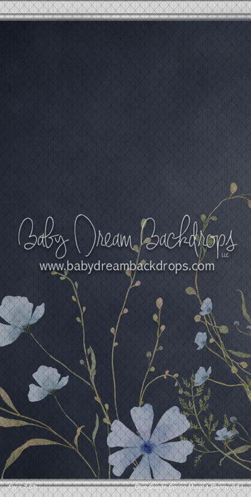 Blue Suede Spring Mural 1 Skinny (HL)