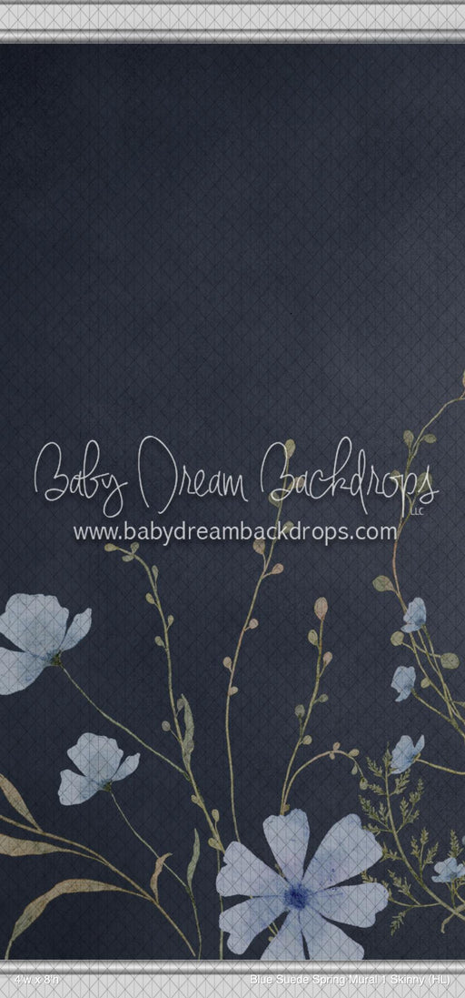 Blue Suede Spring Mural 1 Skinny (HL)