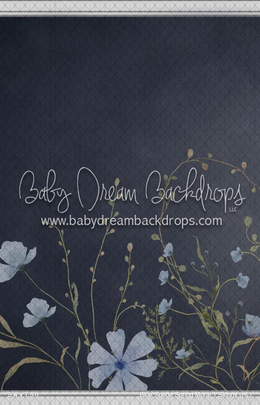 Blue Suede Spring Mural 1 Skinny (HL)