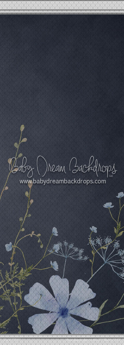 Blue Suede Spring Mural 2 Skinny (HL)