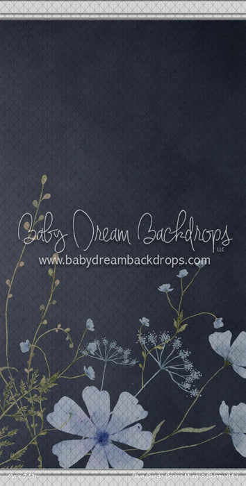 Blue Suede Spring Mural 2 Skinny (HL)