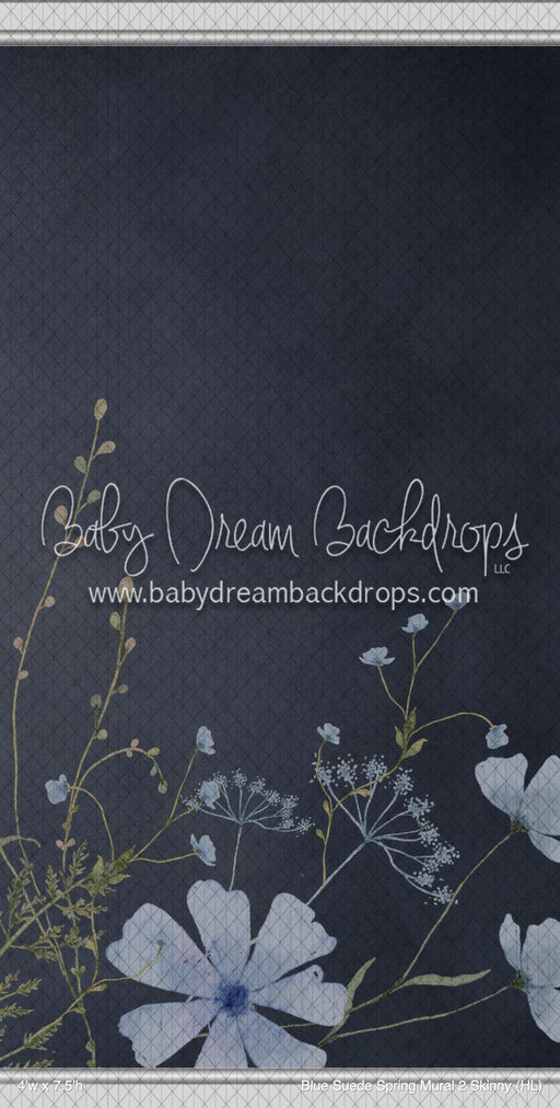 Blue Suede Spring Mural 2 Skinny (HL)