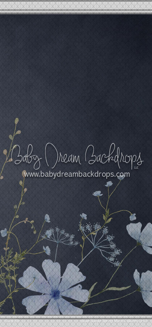 Blue Suede Spring Mural 2 Skinny (HL)
