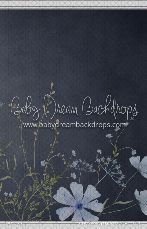 Blue Suede Spring Mural 2 Skinny (HL)