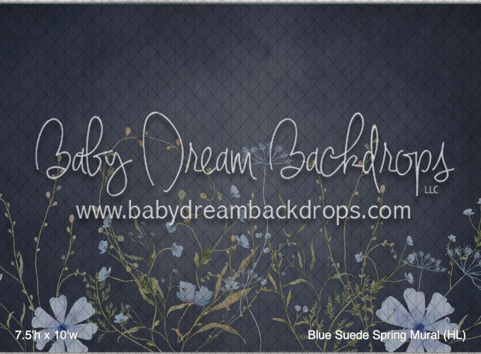 Blue Suede Spring Mural (HL)