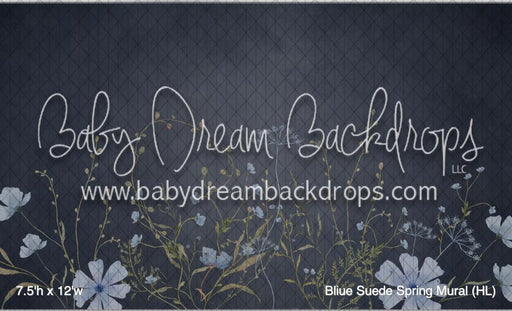 Blue Suede Spring Mural (HL)