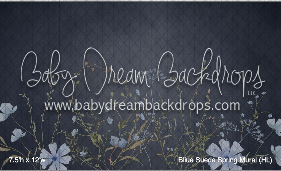 Blue Suede Spring Mural (HL)