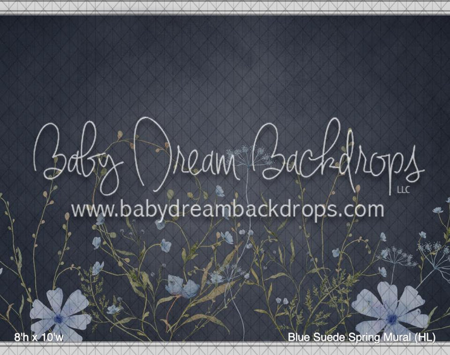Blue Suede Spring Mural (HL)