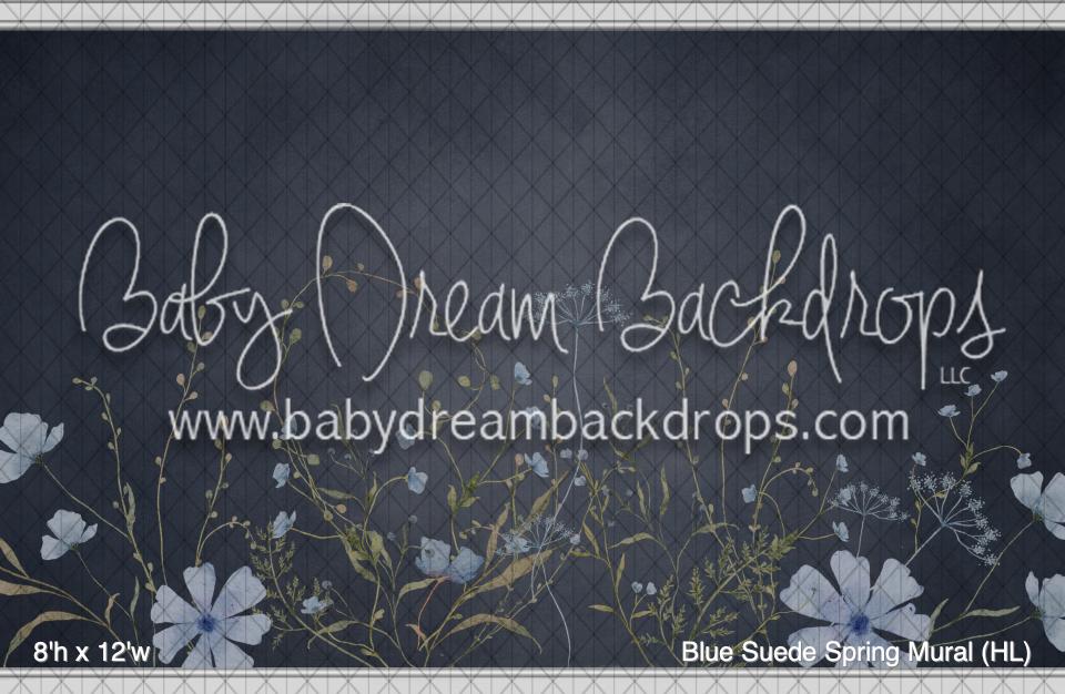 Blue Suede Spring Mural (HL)